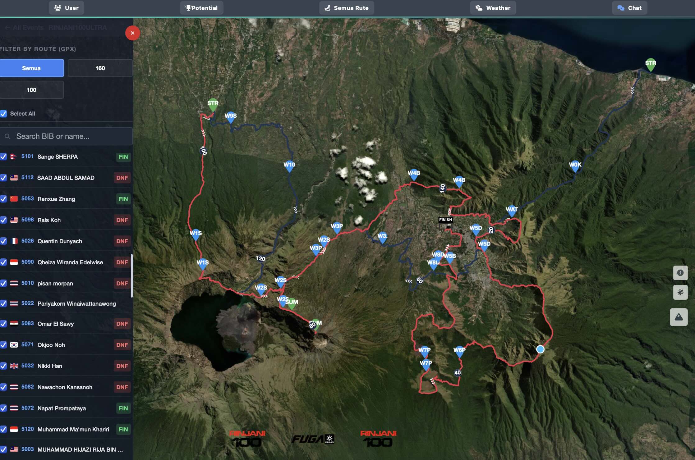 Strackking Web Live Tracking
